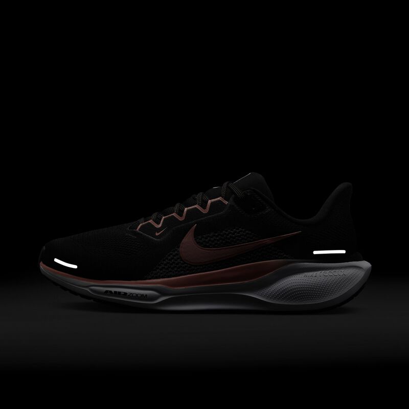 Nike Pegasus 41, Negro/Lt Wild Mango-Gris Frío-Blanco, hi-res