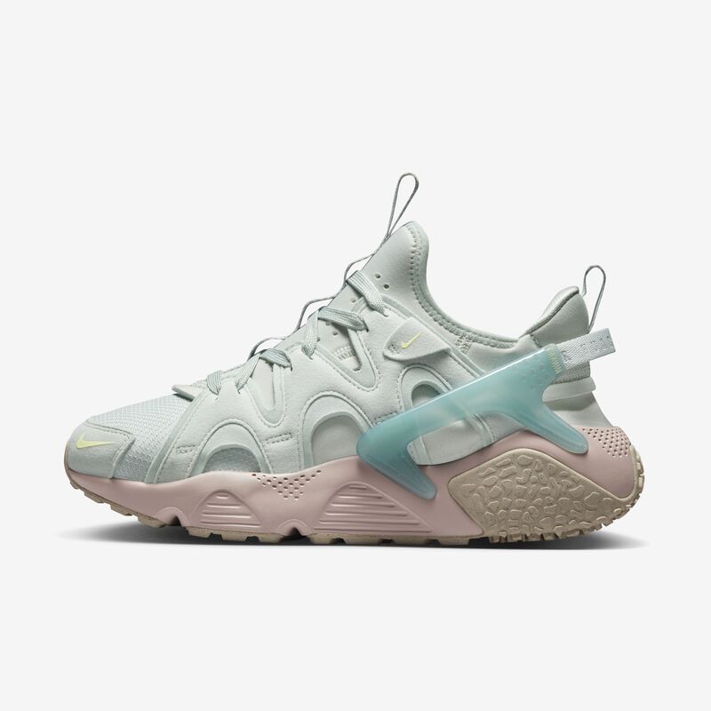 Nike Air Huarache Craft, Plata claro/Océano felicidad/Rosa Oxford/Tinte limón, hi-res