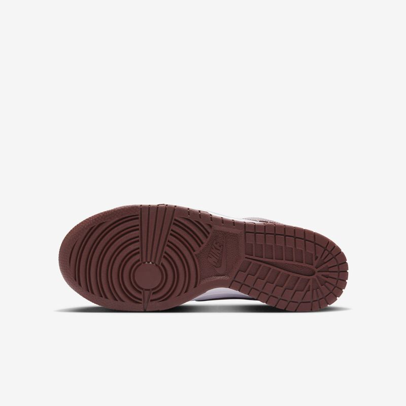 Nike Dunk Low, Blanco/Secoya-Rojo Gimnasio, hi-res