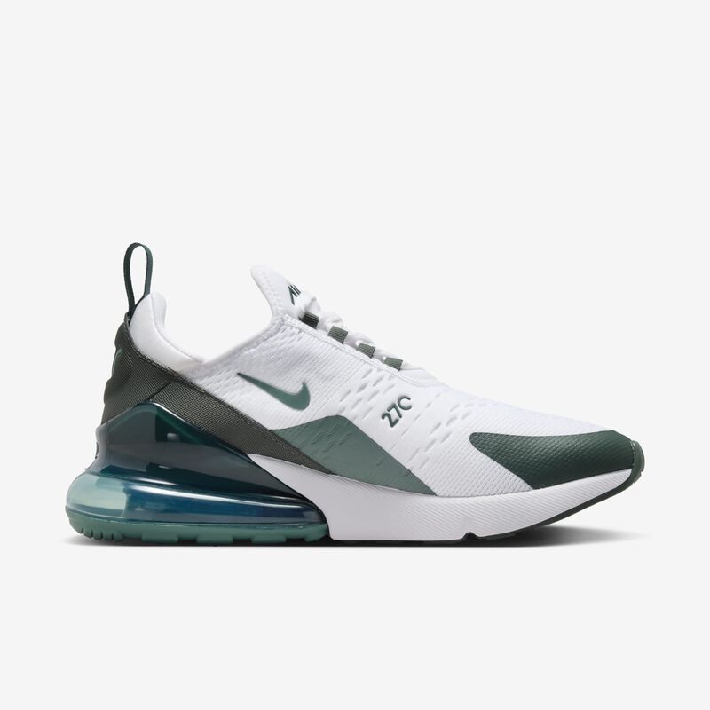 Nike Air Max 270, Blanco/Verde Vintage-Bicoastal, hi-res