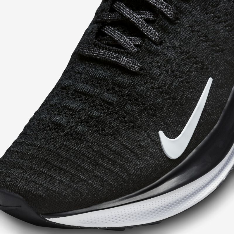 Nike InfinityRN 4, Negro/Blanco-Gris oscuro, hi-res