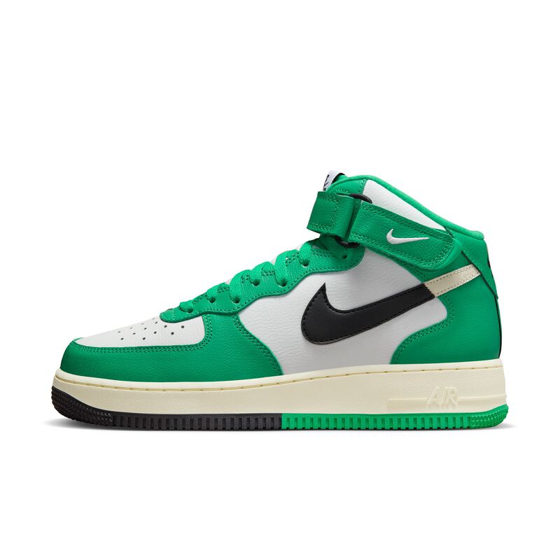 Nike Air Force 1 Mid '07 LV8, Blanco cumbre/Verde estadio/Leche de coco/Negro, hi-res