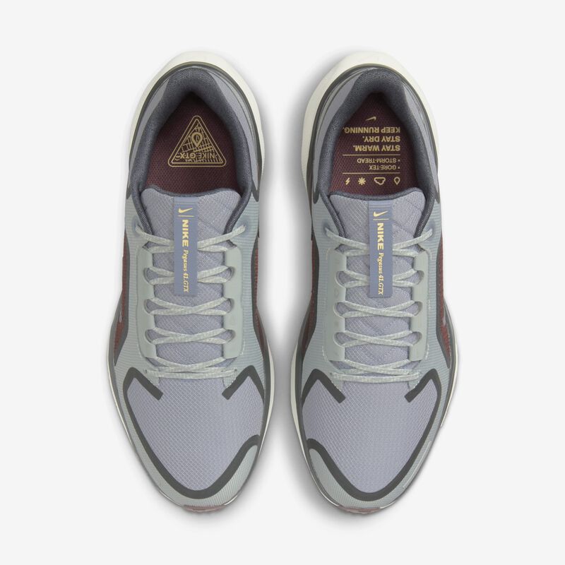 Nike Pegasus 41 GORE-TEX, Piedra Pómez Clara/Aplastamiento Burdeos/Gris Humo Oscuro/Pizarra Cenicienta, hi-res