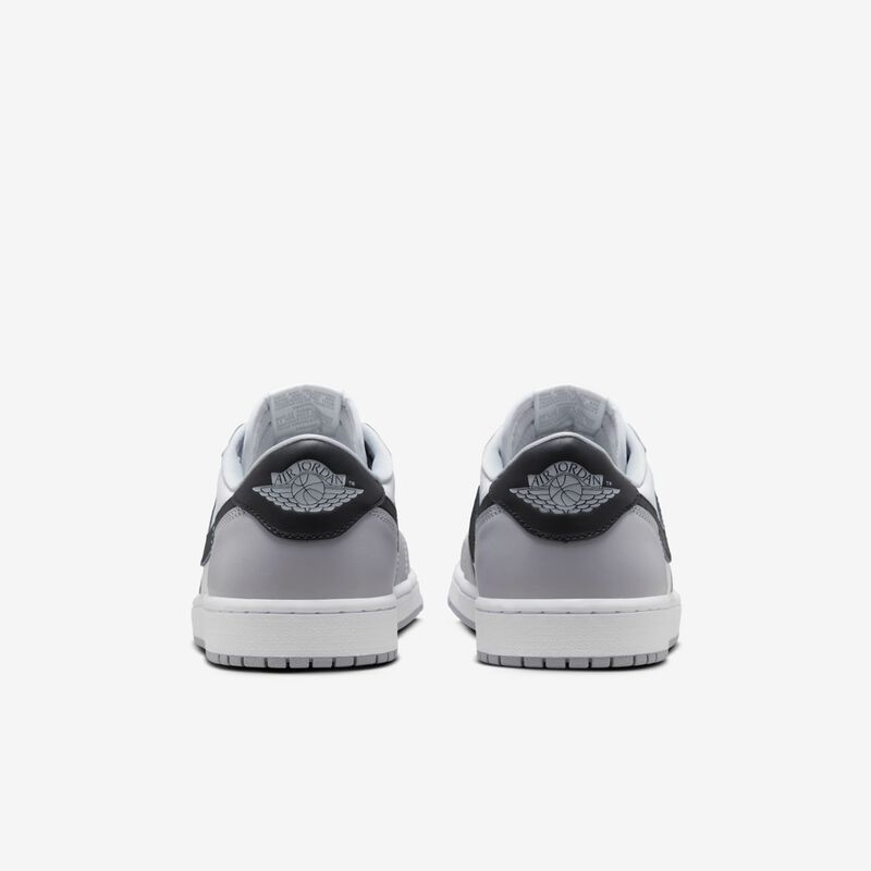 Air Jordan 1 Low OG, Blanco/Gris lobo/Negro, hi-res