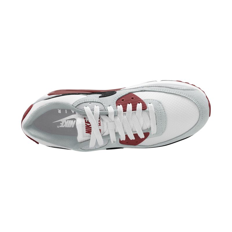 Nike Air Max 90, Blanco/Rojo Team Oscuro/Platino Puro/Negro, hi-res