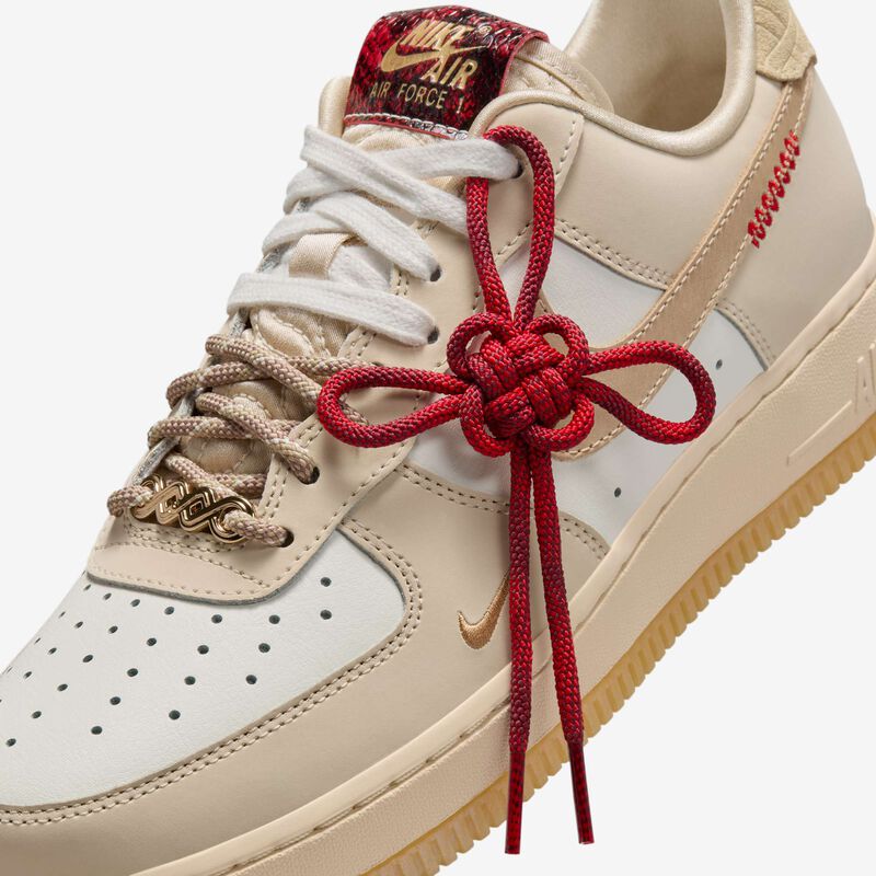 Nike Air Force 1 ’07 LX, Vela/Caqui Claro/Beige Paracaídas/Equipo Dorado, hi-res