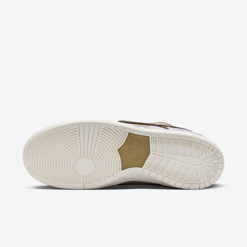 Nike SB Dunk Low Pro Premium, Gris fútbol/Caqui/Oro liso/Leche de coco, hi-res