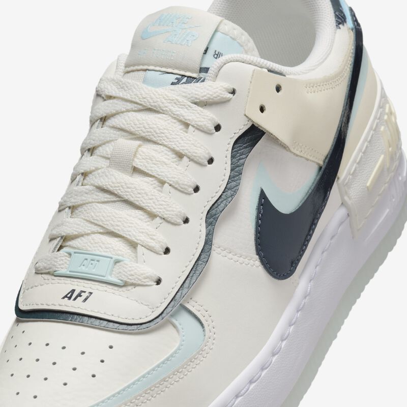 Nike Air Force 1 Shadow, Vela/Azul Glacial/Leche De Coco/Azul Marino Militar, hi-res