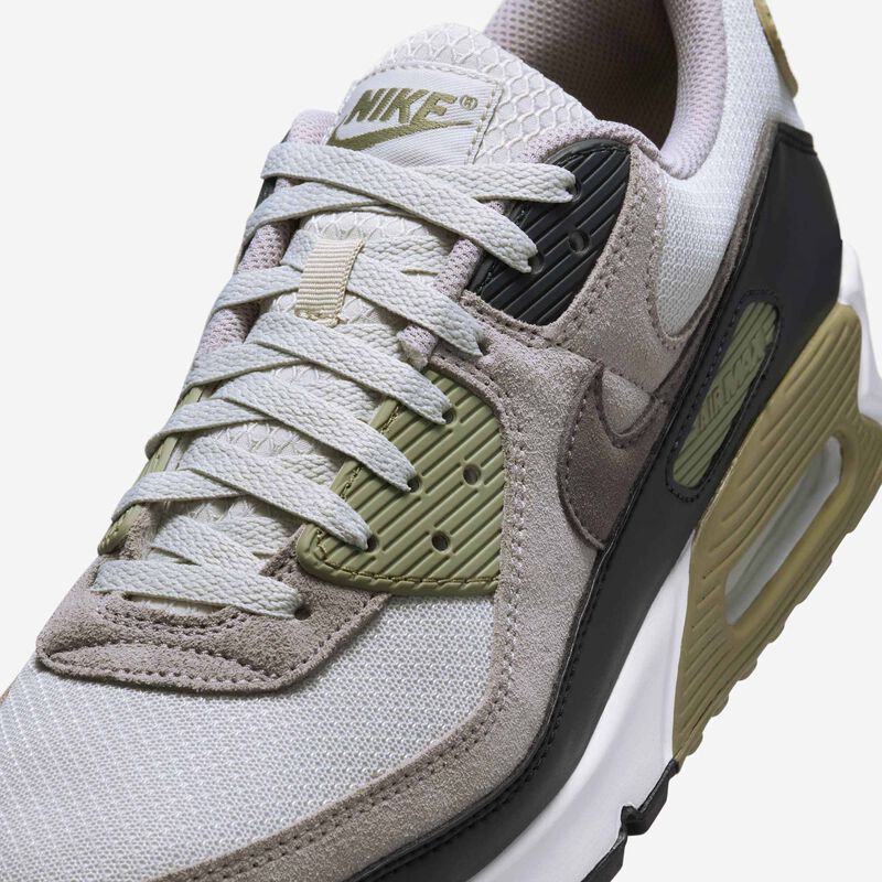 Nike Air Max 90, Hueso Claro/Oliva Neutro/Gris Universitario/Cueva, hi-res