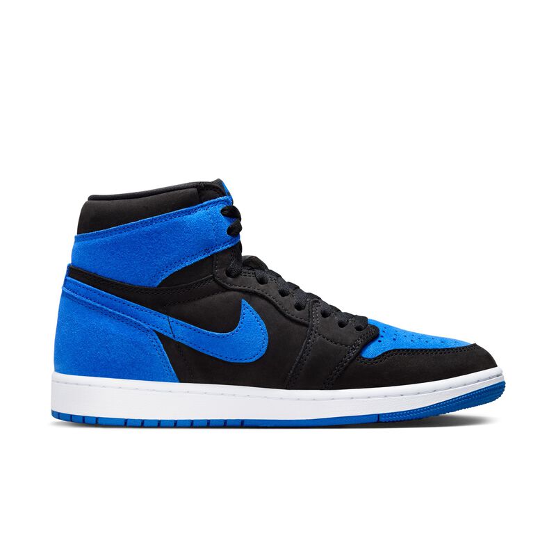 Air Jordan 1 Retro High OG, Negro/Azul real/Blanco, hi-res