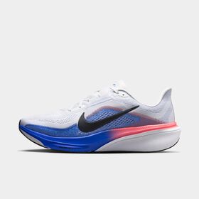 Nike Pegasus&nbsp;42, Blanco/Azul carrera/Rosa at&oacute;mico/Negro, hi-res