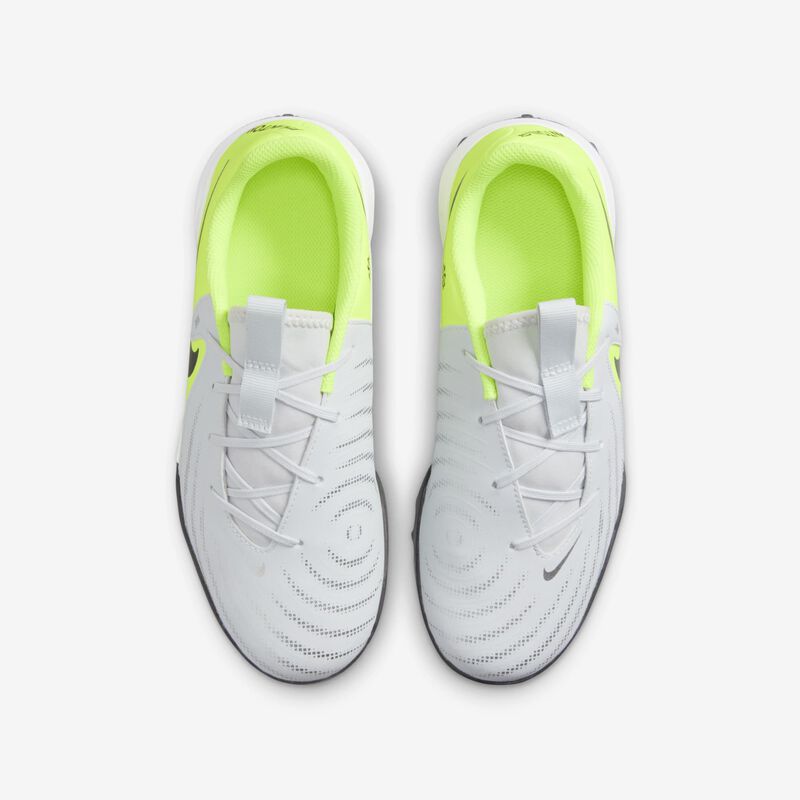Nike Jr. Phantom GX 2 Academy, Plata Metalizada/Negro-Voltio, hi-res