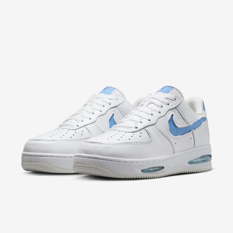 Nike Air Force 1 Low EVO, Blanco/Blanco Cumbre/Azul Universitario, hi-res