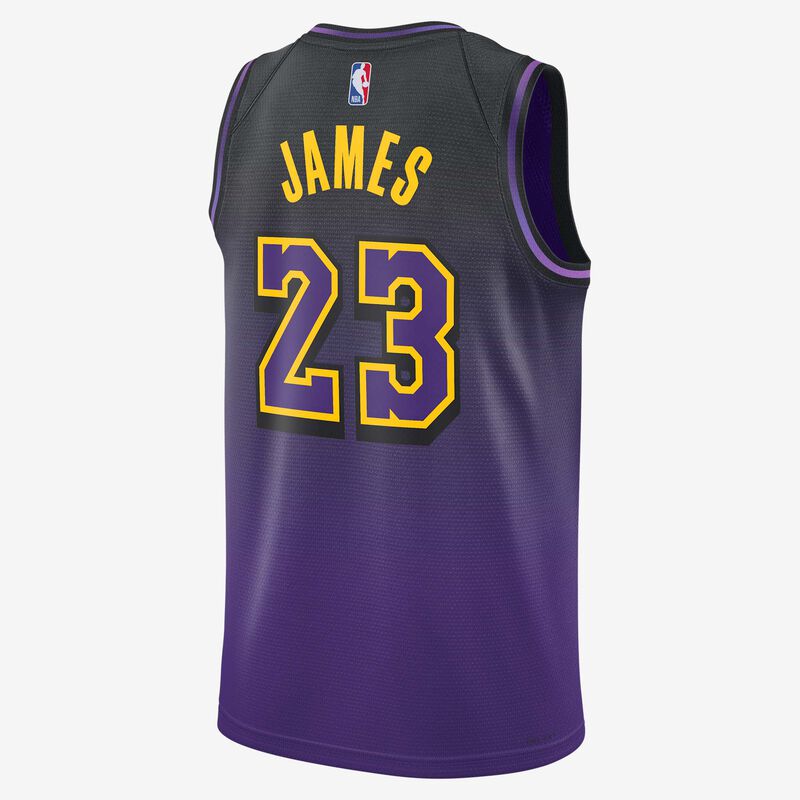 LeBron James Los Angeles Lakers 2024/25 City Edition, Morado campo, hi-res