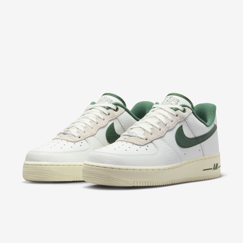 Nike Air Force 1 '07 LX, Blanco Cumbre/Verde Desfiladero/Blanco, hi-res