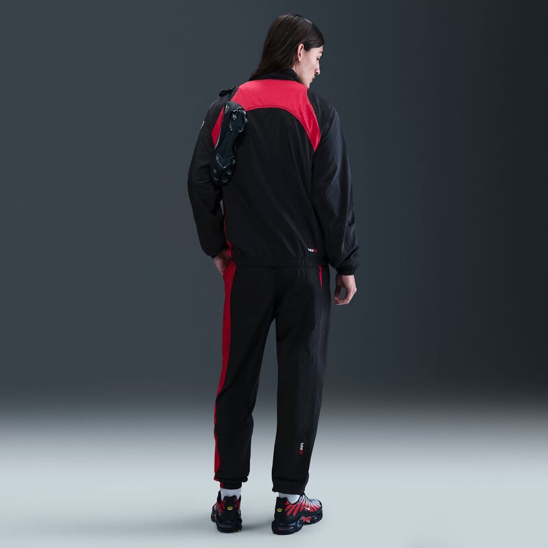 Nike Total 90, Negro/Rojo Gimnasio/Vela, hi-res