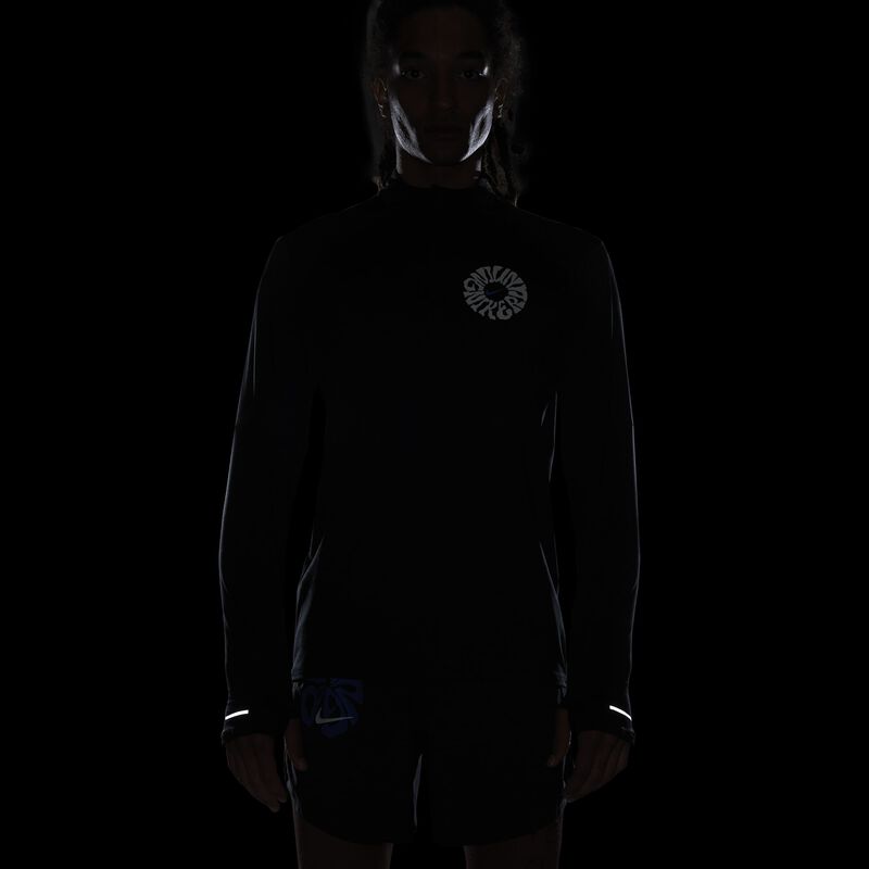 Nike Element Run Energy, Negro/Azul Foto Claro, hi-res