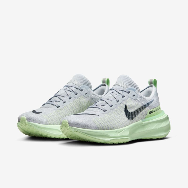 Nike Invincible 3, Platino Puro/Gris Frío/Verde Vapor/Obsidiana Oscura, hi-res