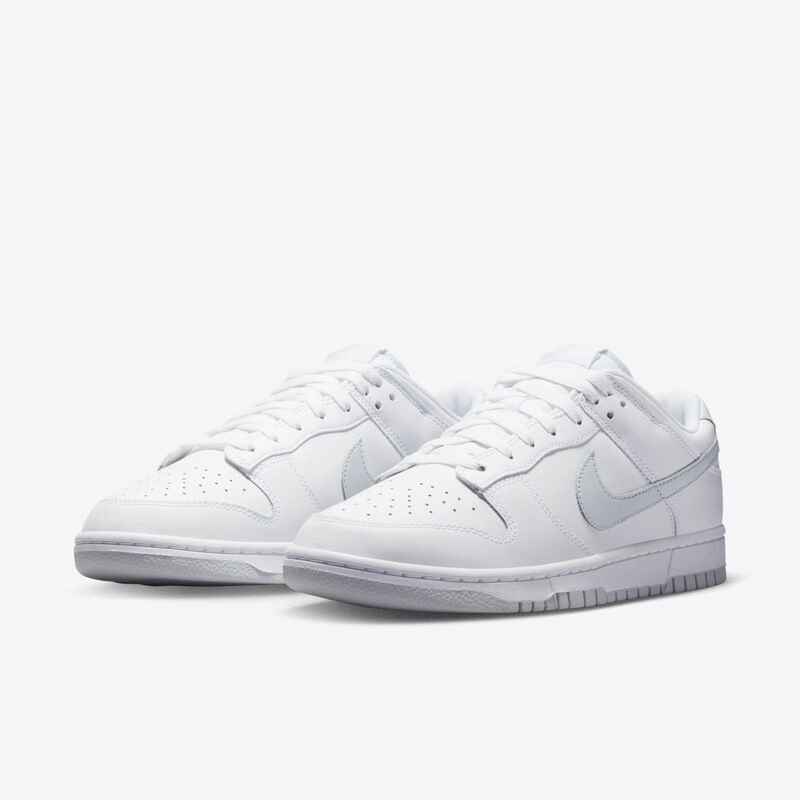 Nike Dunk Low Retro, Blanco/Blanco/Platino puro, hi-res