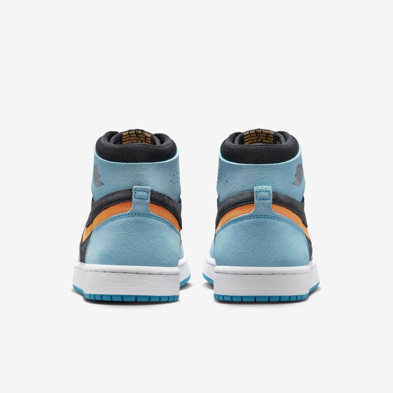 Air Jordan 1 Zoom Comfort 2, Aqua blanqueado/Negro/Blanco/Cítricos luminosos, hi-res