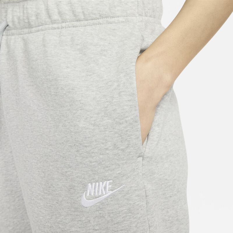 Nike Sportswear Club Fleece, Gris oscuro jaspeado/Blanco, hi-res