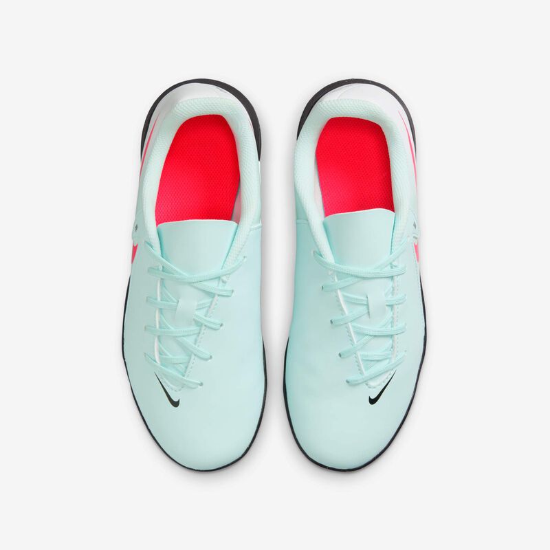 Nike Jr. Phantom GX 2 Club, Menta/Sombrío Apagado/Rojo Atómico, hi-res