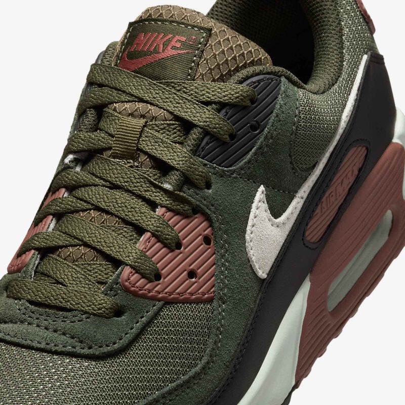 Nike Air Max 90, Cargo Khaki/Sepia Rojo Plata Claro, hi-res
