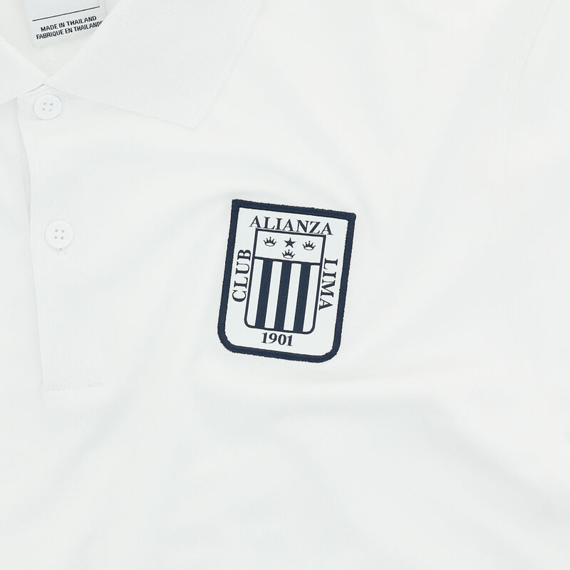 Nike Polo Hombre Alianza Lima 2026, Blanco/(Chile Rojo), hi-res