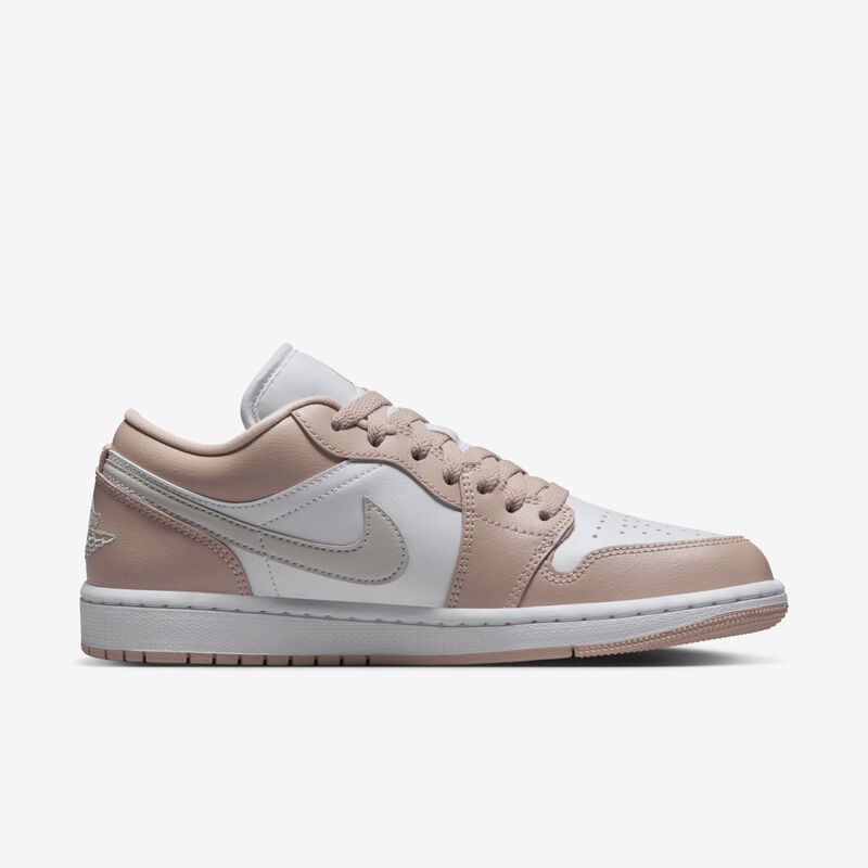 Air Jordan 1 Low, Blanco/Beige partícula/Hueso claro, hi-res