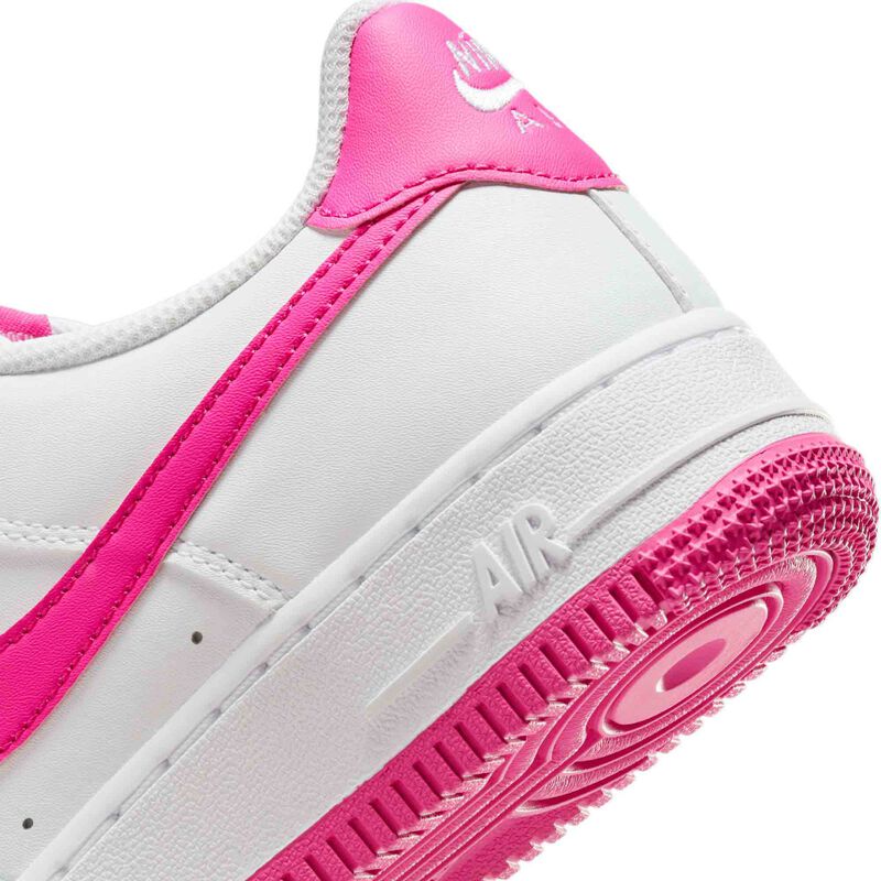 Nike Air Force 1, Blanco/Láser Fucsia, hi-res