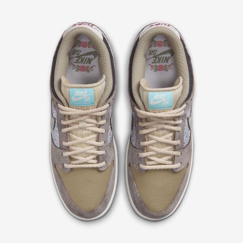 Nike SB Dunk Low Pro Premium, Marrón Barroco/Ventisquero De Arena/Gris Humo Oscuro/Blanco Cumbre, hi-res