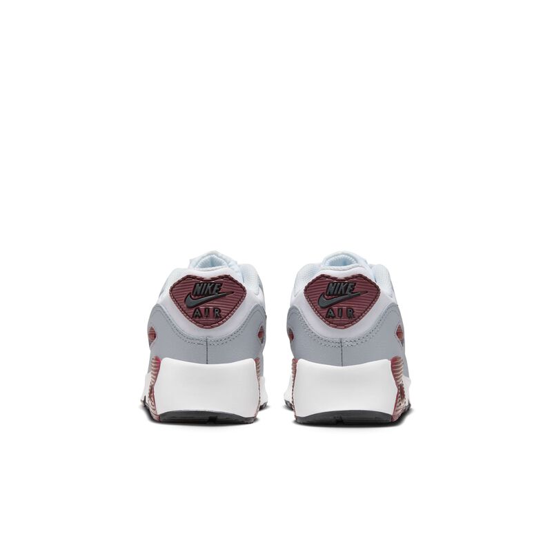 Nike Air Max 90 LTR, Blanco/Negro-Rojo Oscuro-Platino Puro, hi-res
