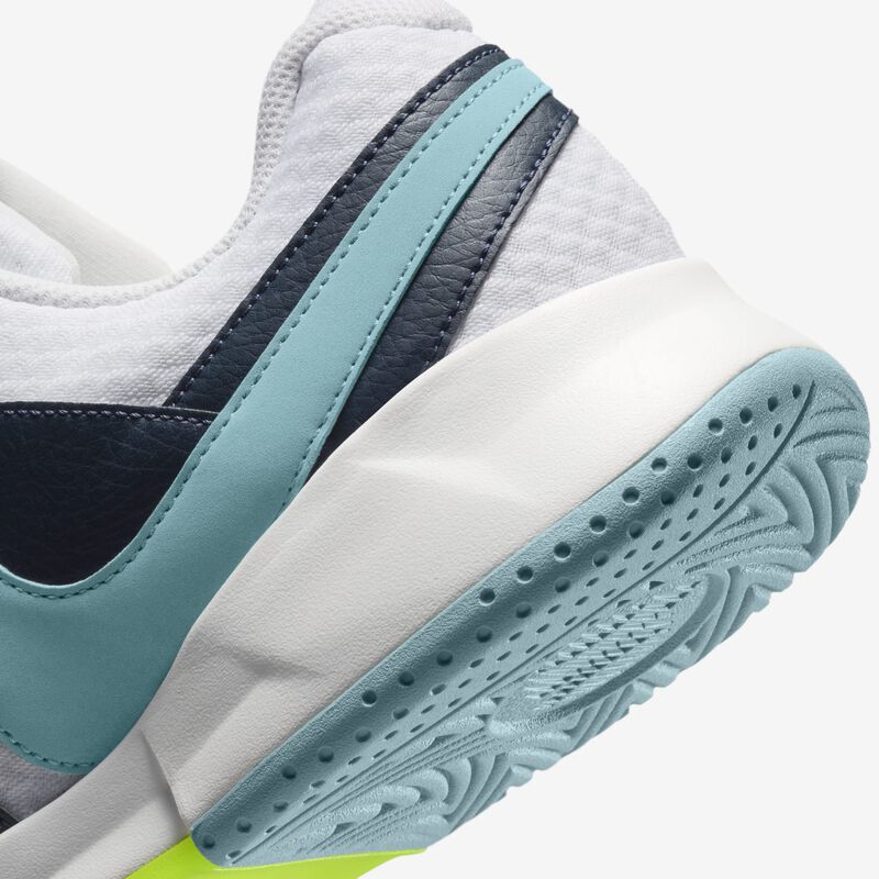 NikeCourt Lite 4, Blanco/Azul Marino Militar/Denim Turquesa/Voltio, hi-res