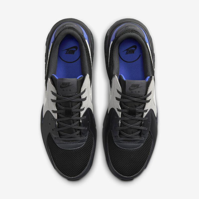 Nike Air Max Excee, Gris Humo Oscuro/Blanco Cumbre-Negro, hi-res