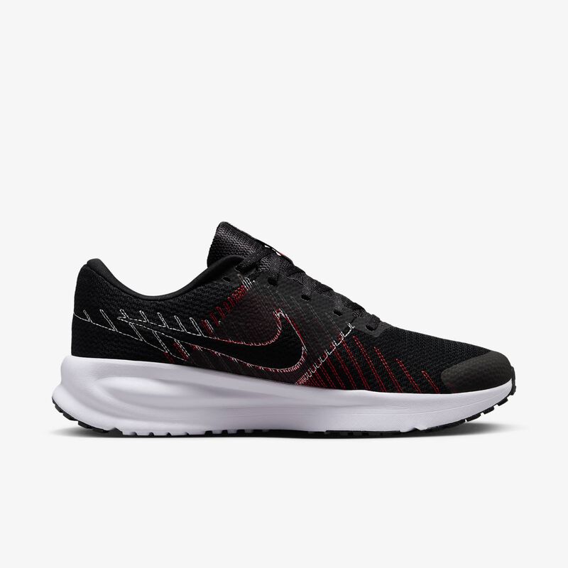Nike Run Defy, Negro/Rojo Universitario/Blanco/Gris Azulado, hi-res