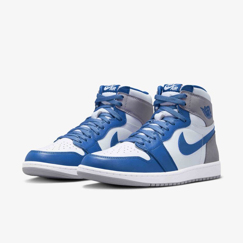 Air Jordan 1 Retro High OG, Azul genuino/Gris cemento/Blanco, hi-res