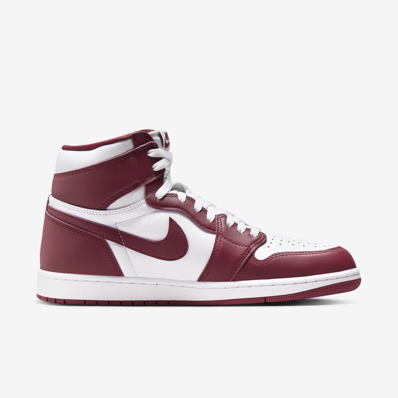 Air Jordan 1 Retro High OG, Blanco/Rojo Equipo, hi-res