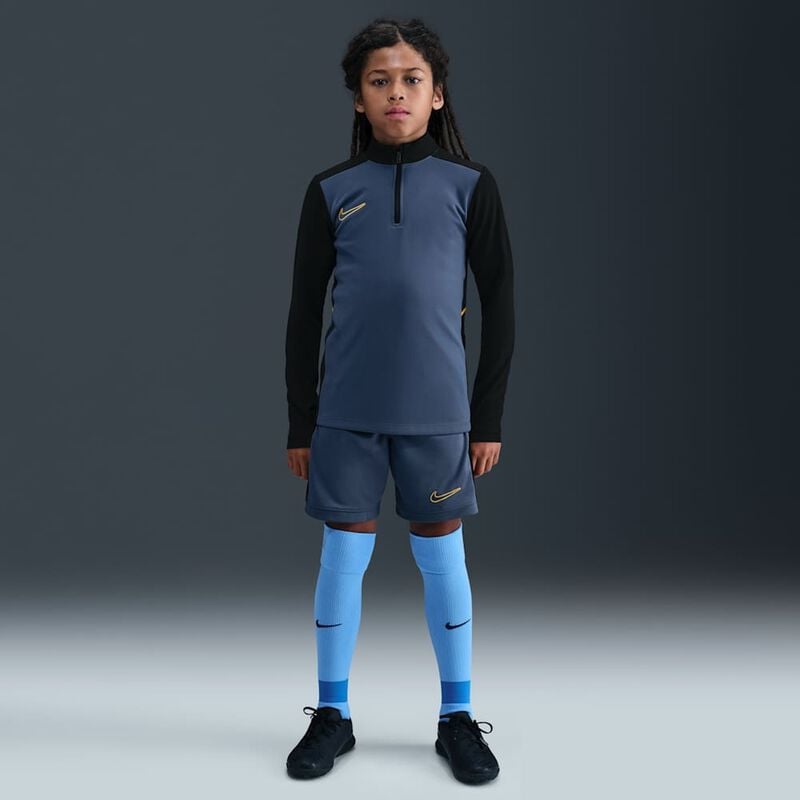 Nike Academy, Azul Difuso / Negro / (Oro Universitario), hi-res