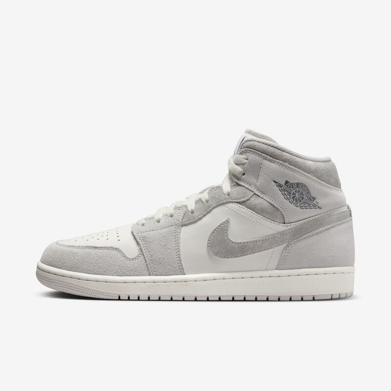 Air Jordan 1 Mid SE, Gris Neutro/Vela/Gris Humo, hi-res