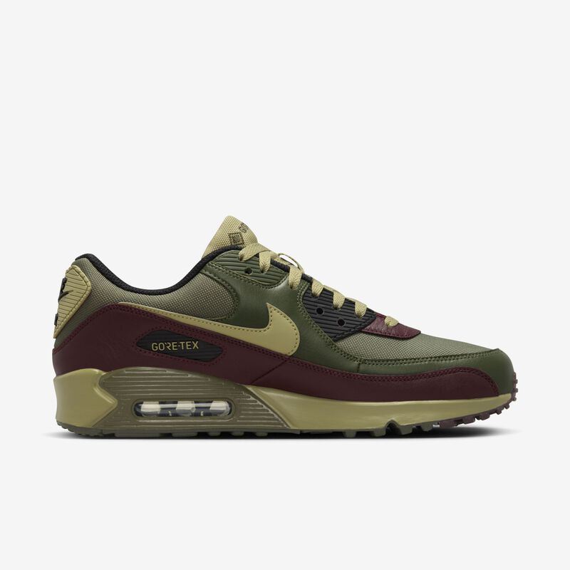Nike Air Max 90 GORETEX, Oliva Medio/Cargo Khaki/Borgoña Crush/Oliva Neutro, hi-res