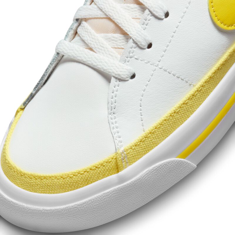 Nike Court Legacy, Blanco Cumbre/Blanco/Opti Amarillo, hi-res