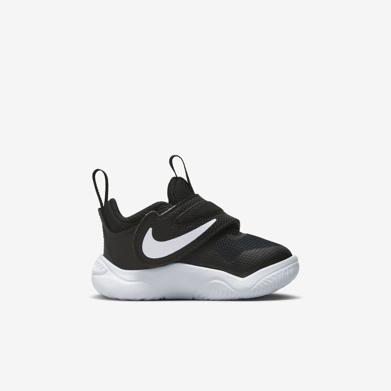 Nike Team Hustle D 11, Negro/Blanco, hi-res