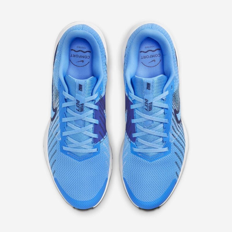 Nike Run Defy, Azul Universitario/Blanco/Negro/Azul Vacío, hi-res