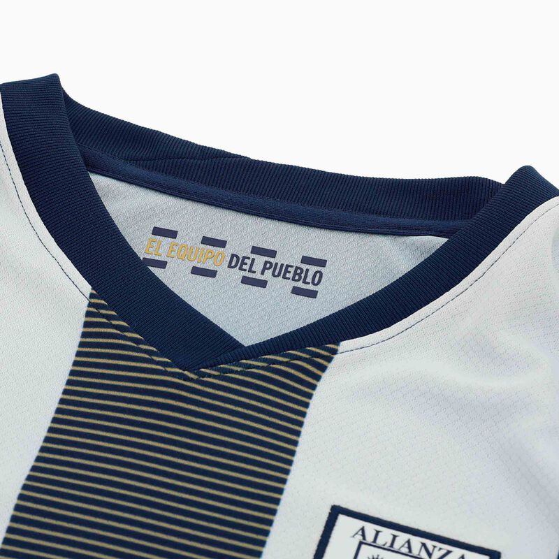 Nike Camiseta Mujer Alianza Lima 2025 Local, Azul Noche/Blanco/Dorado, hi-res