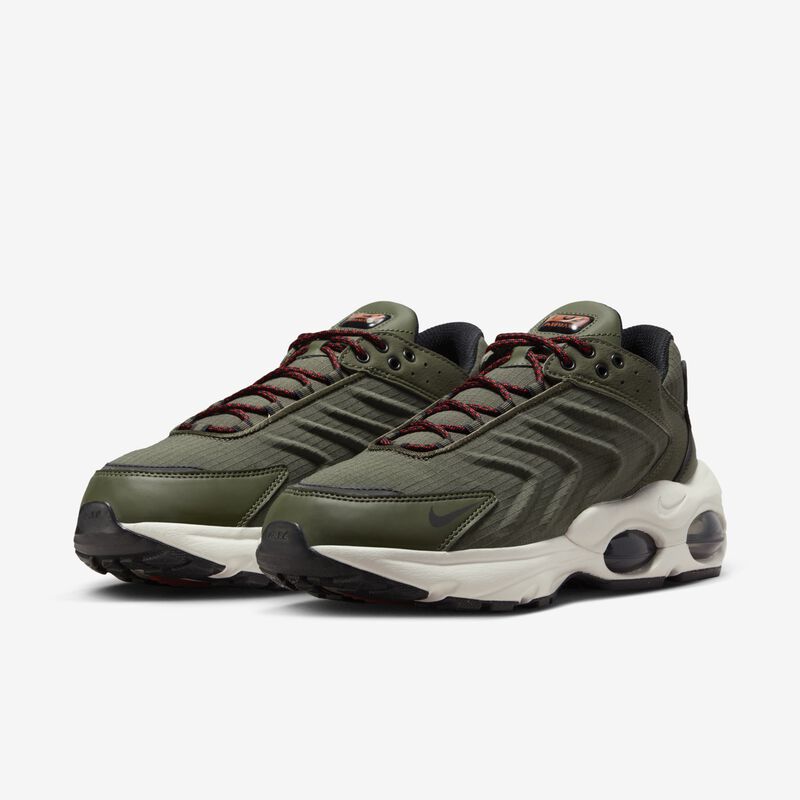 Nike Air Max TW, Caqui militar/Fantasma/Naranja fuerte/Negro, hi-res