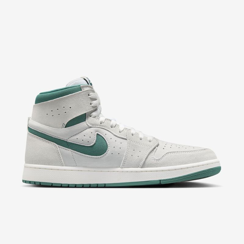Air Jordan 1 Zoom CMFT 2, Blanco Cumbre/Verde Bicoastal-Oxidado, hi-res
