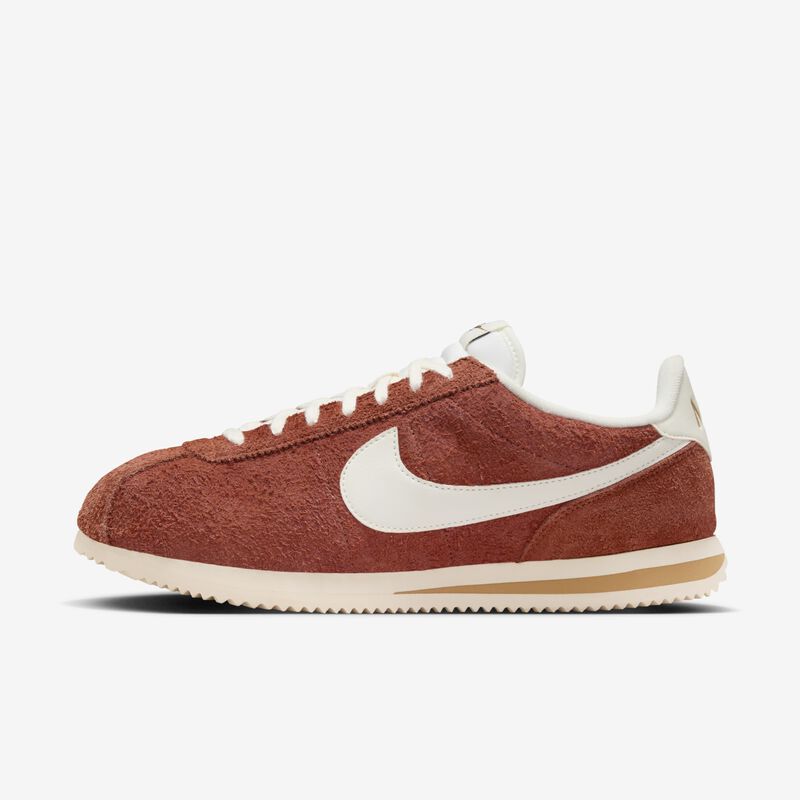 Nike Cortez SE Suede, Rojizo Oscuro/Lino/Muselina/Vela, hi-res