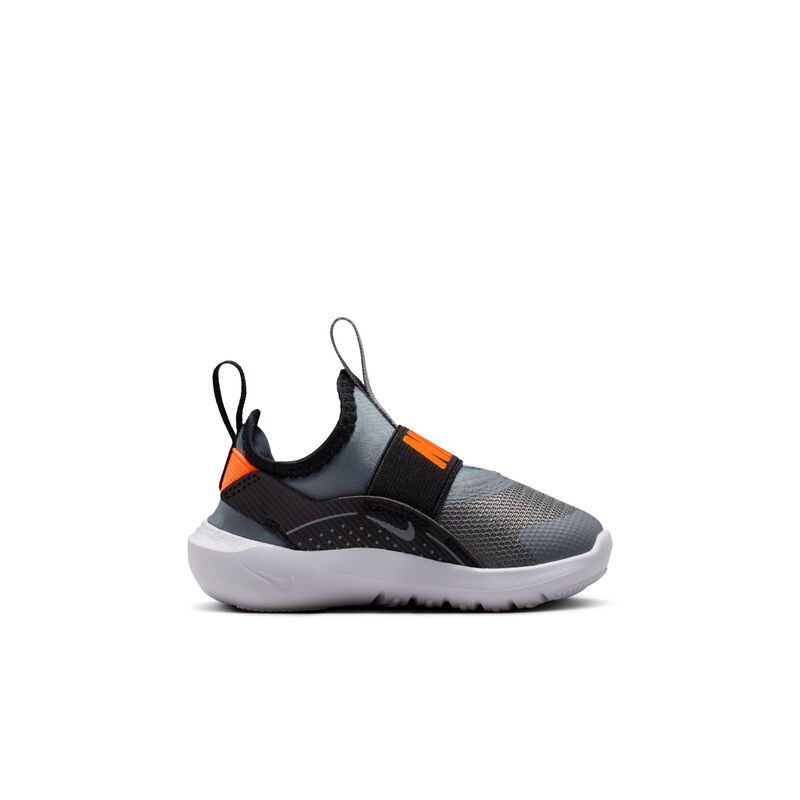 Nike Flex Runner 4, Gris Fr&iacute;o/Naranja Total-Negro-Blanco, hi-res