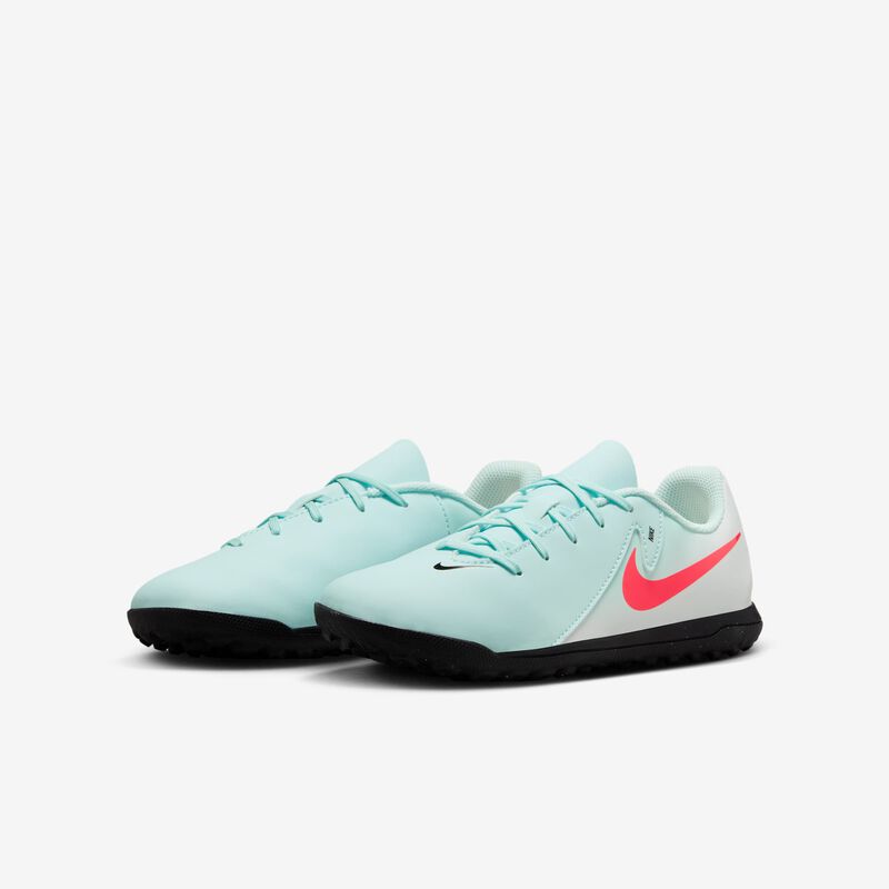Nike Jr. Phantom GX 2 Club, Menta/Sombrío Apagado/Rojo Atómico, hi-res