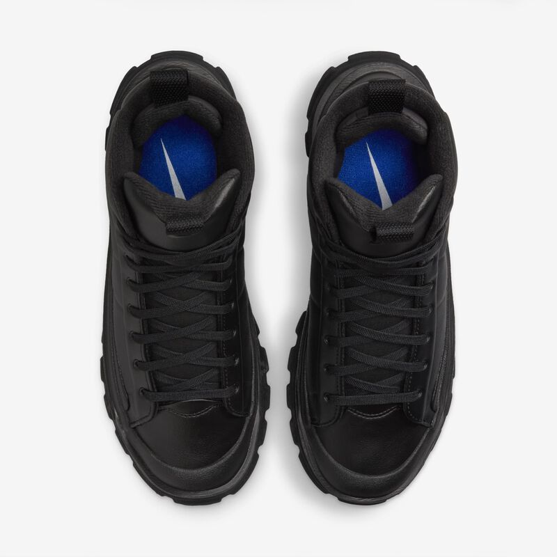 Nike Blazer Roam Mid, Negro/Negro-Rojo Universidad-Racer Azul, hi-res